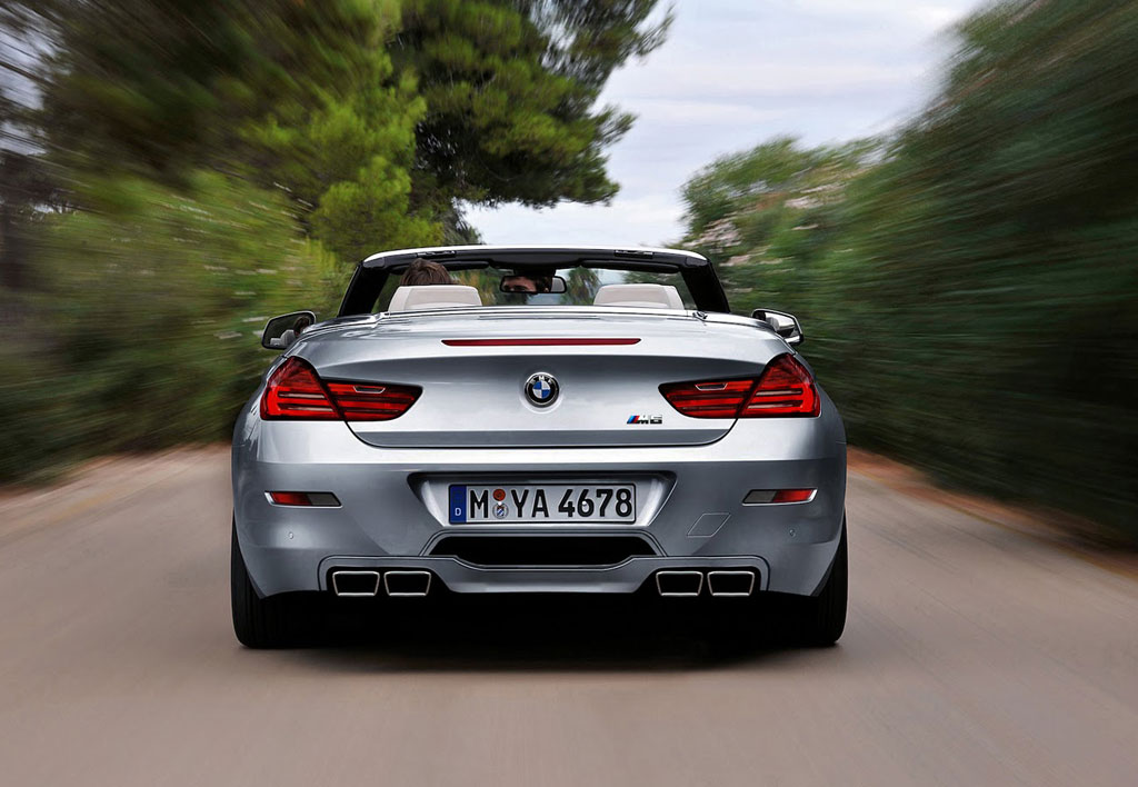 BMW M6 2012 rear