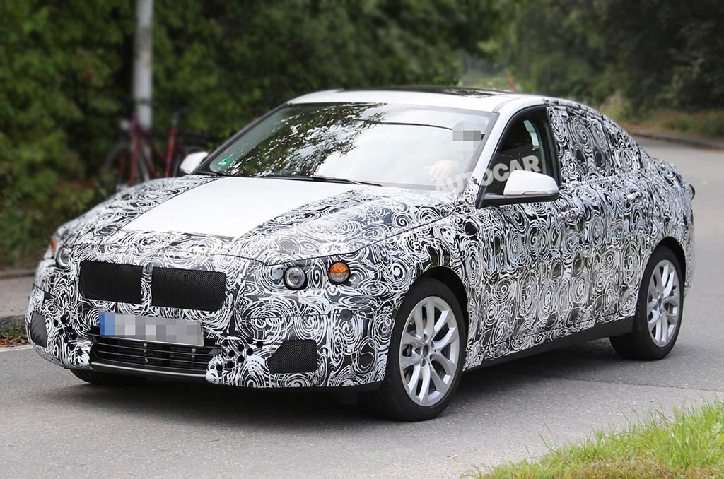 BMW 1-Series Sedan 2016 Spyshot