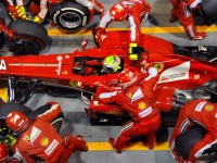 Felipe Massa was one of several who pitted under the SC