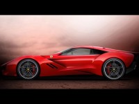 Ferrari CascoRosso rendering