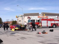 Ferrari F40 Crashed