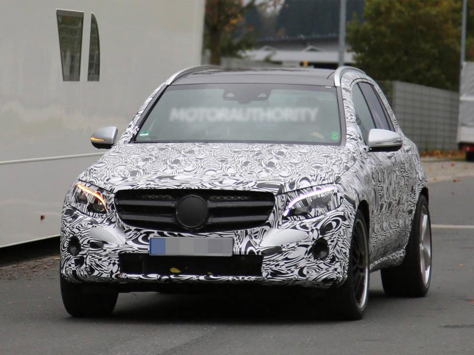 Mercedes GLC Spyshot