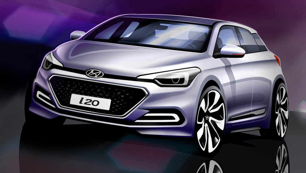 2015 Hyundai i20 Render