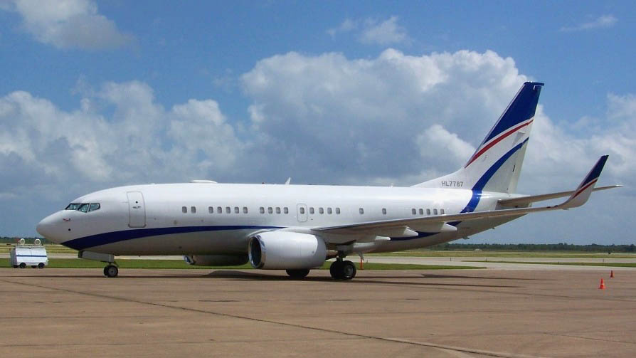 Hyundai's Boeing 737 Business Jet