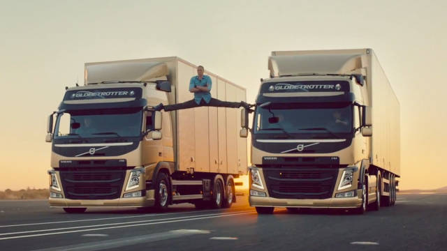 Jean-Claude Van Damme In Best Ad Ever For Volvo Trucks