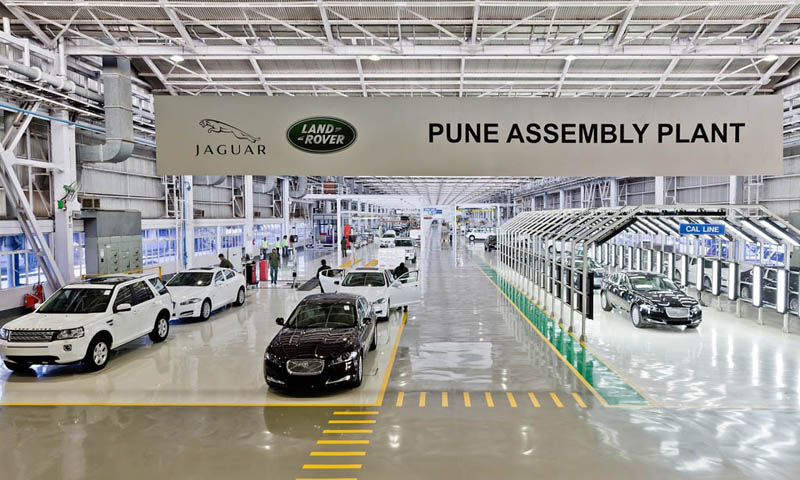 Jaguar Land Rover India Puune assembly plant factory