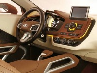 Lada XRay Concept dashboard