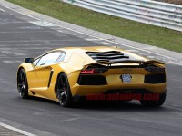 LamborghiniAventador SV Prototype Testing at Nürburgring