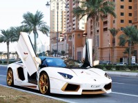 Gold Plated Lamborghini Aventador