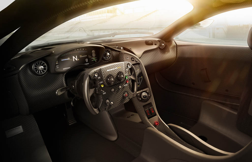 McLaren P1 GTR Interior