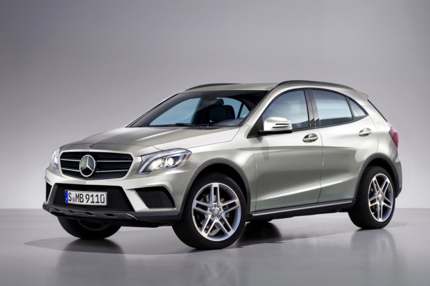 Mercedes-Benz GLA Rendered