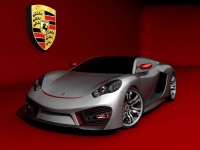 Porsche Supercar Concept Artist Rendering