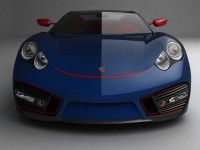 Porsche Supercar Concept Artist Rendering