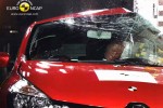 Renault Clio Pole crash