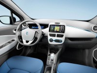 Renault ZOE electric car interior
