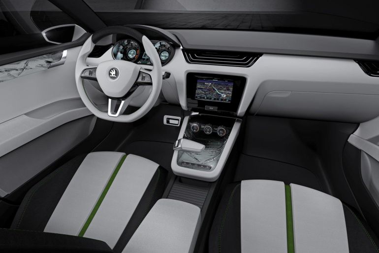 Skoda Rapid 2013 interior