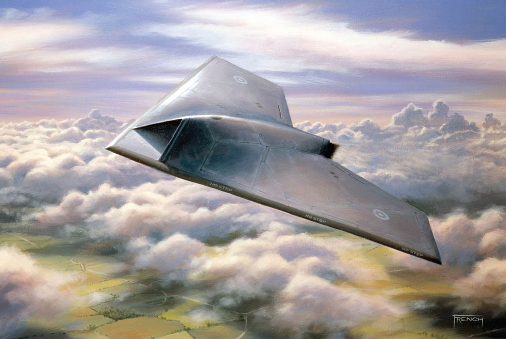 Taranis in flight