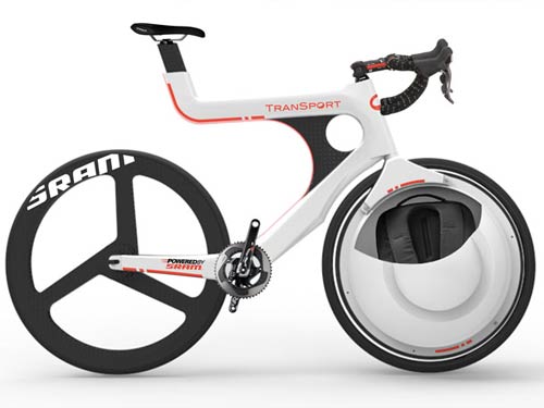 Transport bike rendering