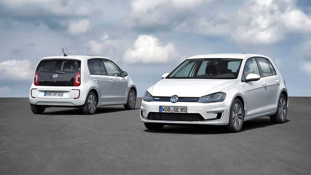 Volkswagen e-up! and e-Golf