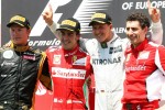 Valencia podium