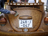 Wooden VW Beetle