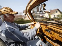 Wooden VW Beetle