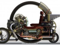 Steampunk Sidecar Bike