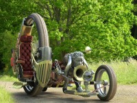 Steampunk Sidecar Bike