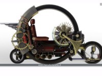 Steampunk Sidecar Bike