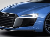 2016 Audi R8 artists rendering front-grill