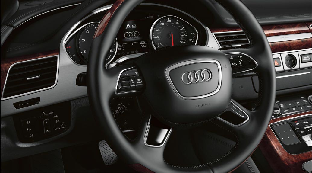 audi A8 2013 steering wheel