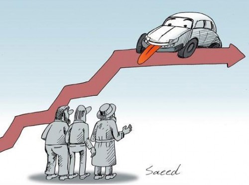 دهن کجی قیمت خودرو به مصرف کنندگان