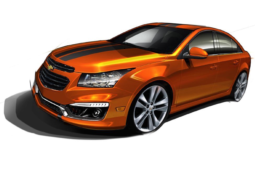 Chevrolet cruze rs plus concept for 2014 sema show