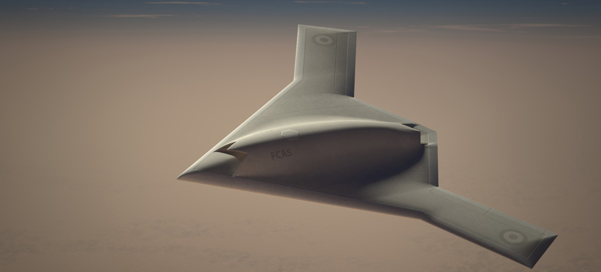 UCAV cranked kite