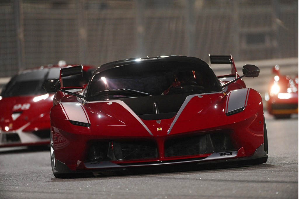 Ferrari FXX K at Yas Marina