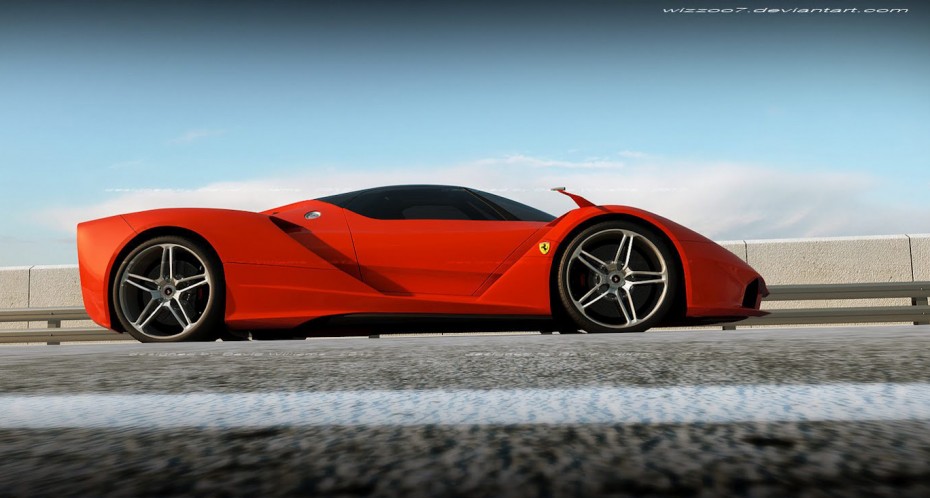 ferrari f70 rendering