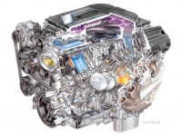 GM lt4 supercharged 6200cc v8 engine