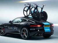 Jaguar f-Type tour de france support vehicle