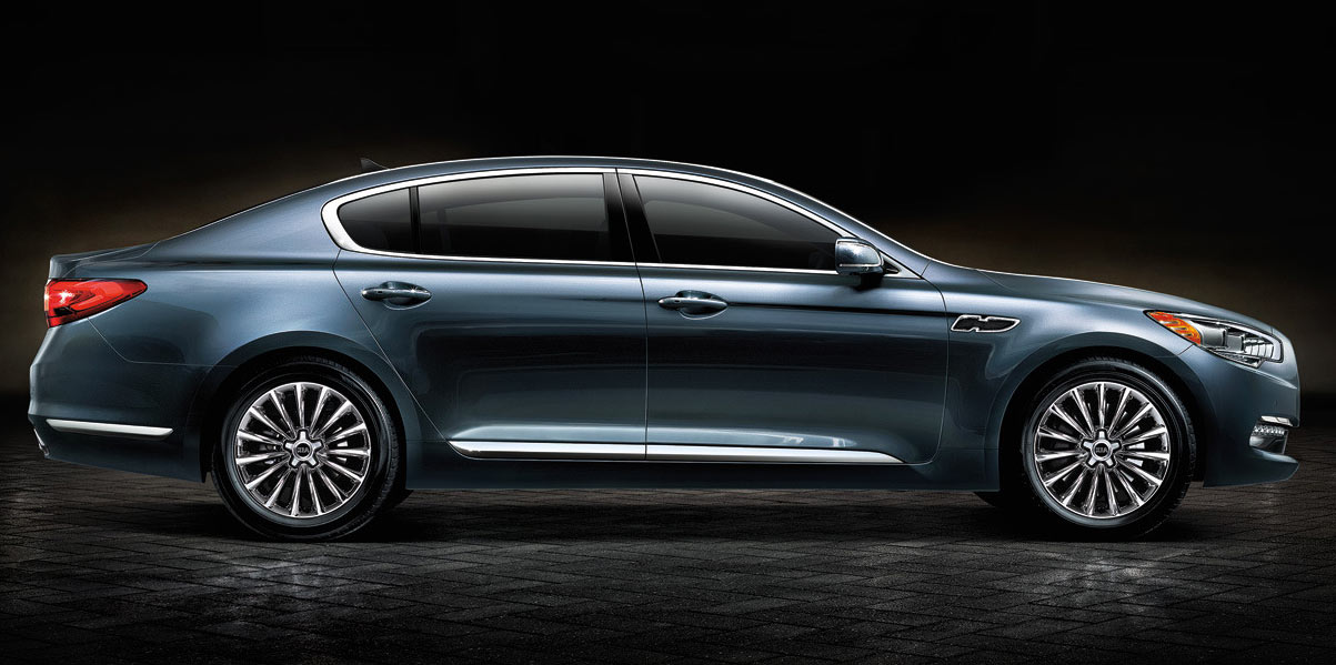kia k900 confirmed for los angeles debut first photo released