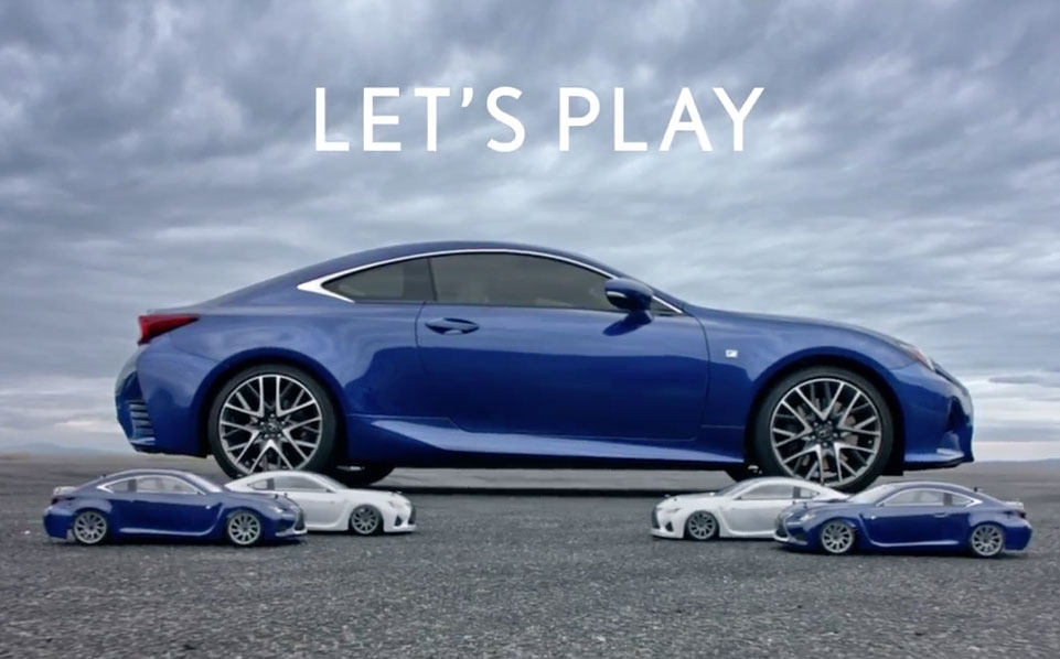 Lexus Super Bowl Ad RC 350