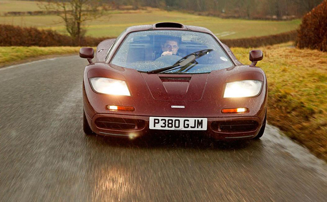 Rowan Atkinson McLaren F1