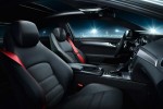 mercedes c-class coupe amg sport plus front seat