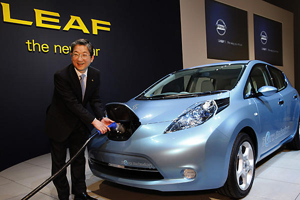 Nissan Leaf electric