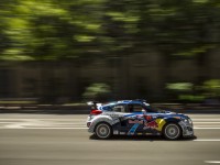 Rhys Millen drifts his RallyCross Veloster