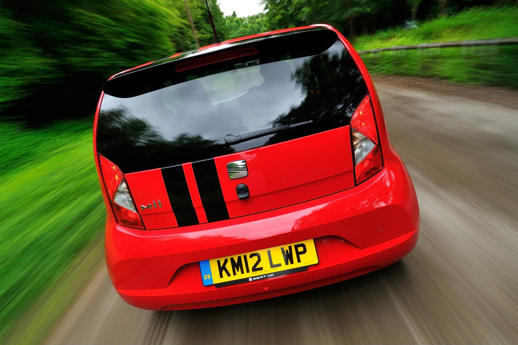 seat mii vibora negra rear